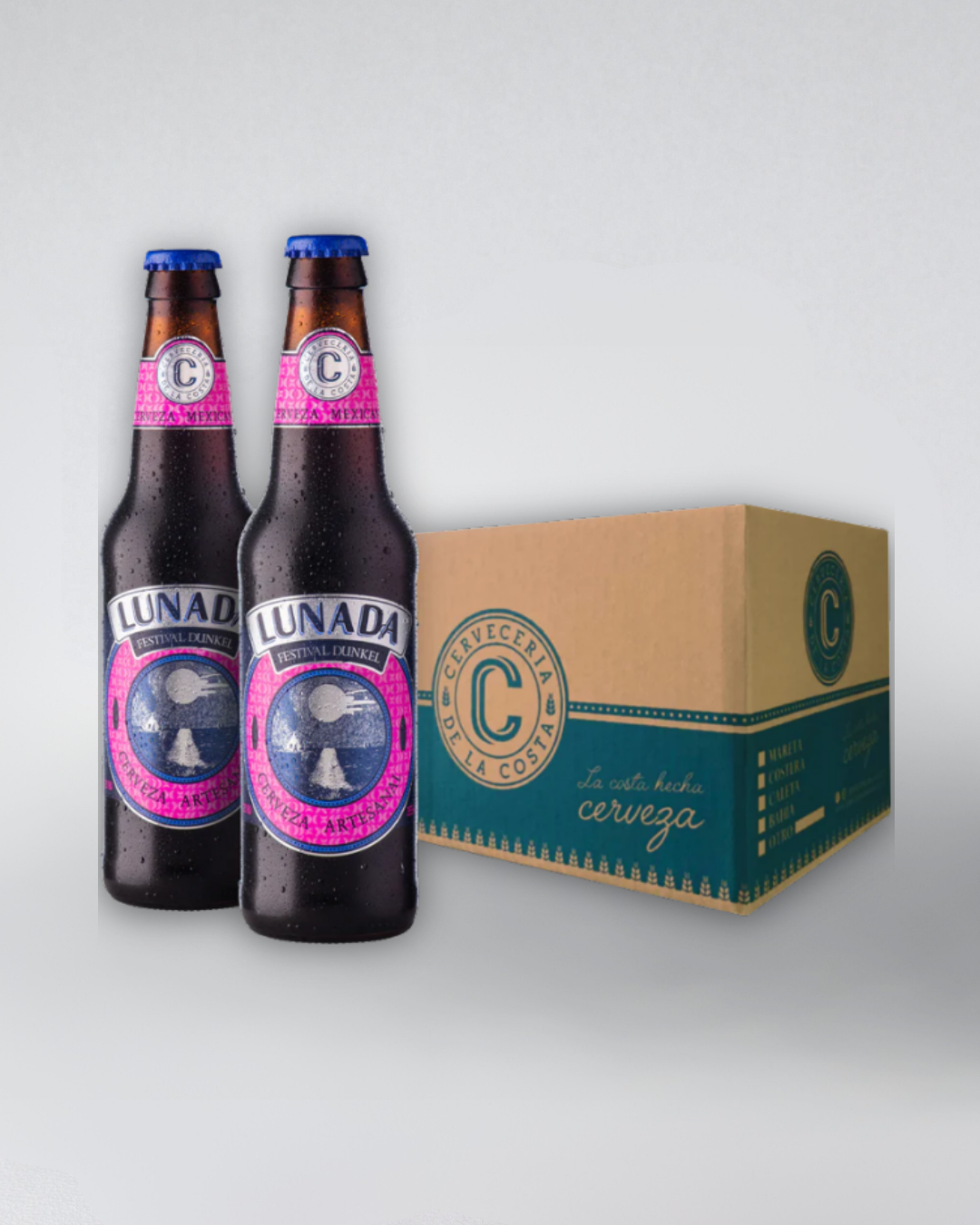 24 Pack Cerveza Lunada